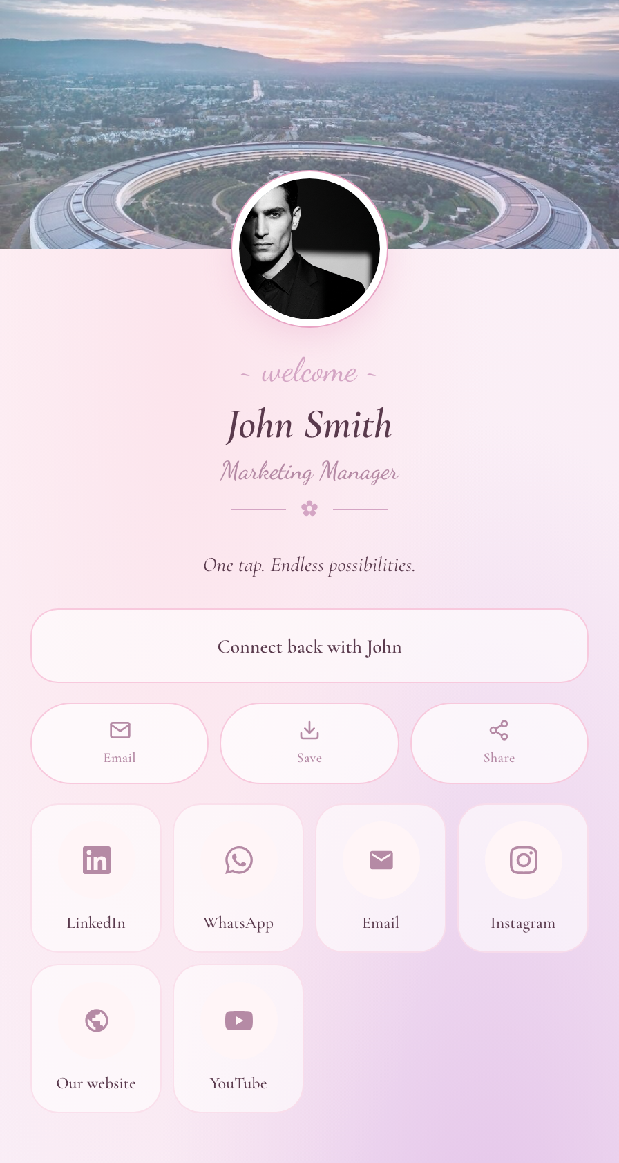 Pastel profile theme